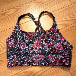 Lululemon energy bra, long-line, size 6